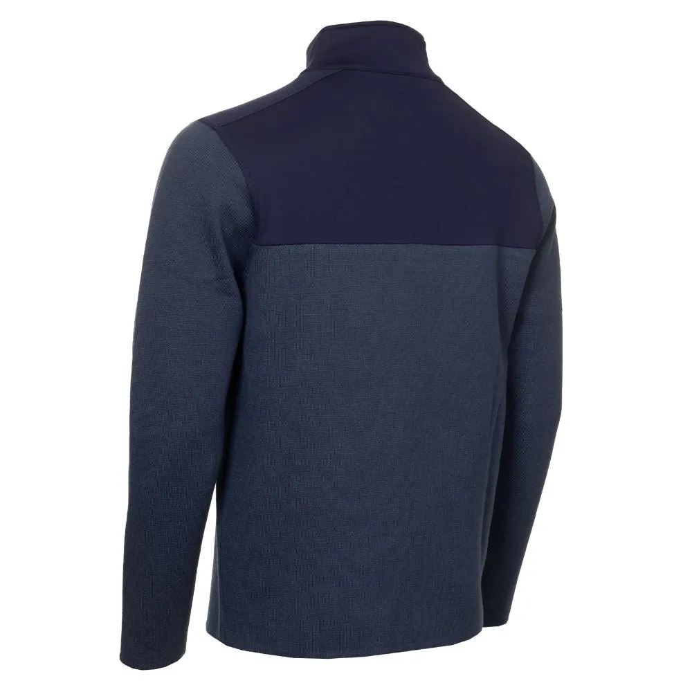 Calvin Klein Padera 1/4 Zip Hybrid Sweater 2024 CKMA24918 - Engine Blue