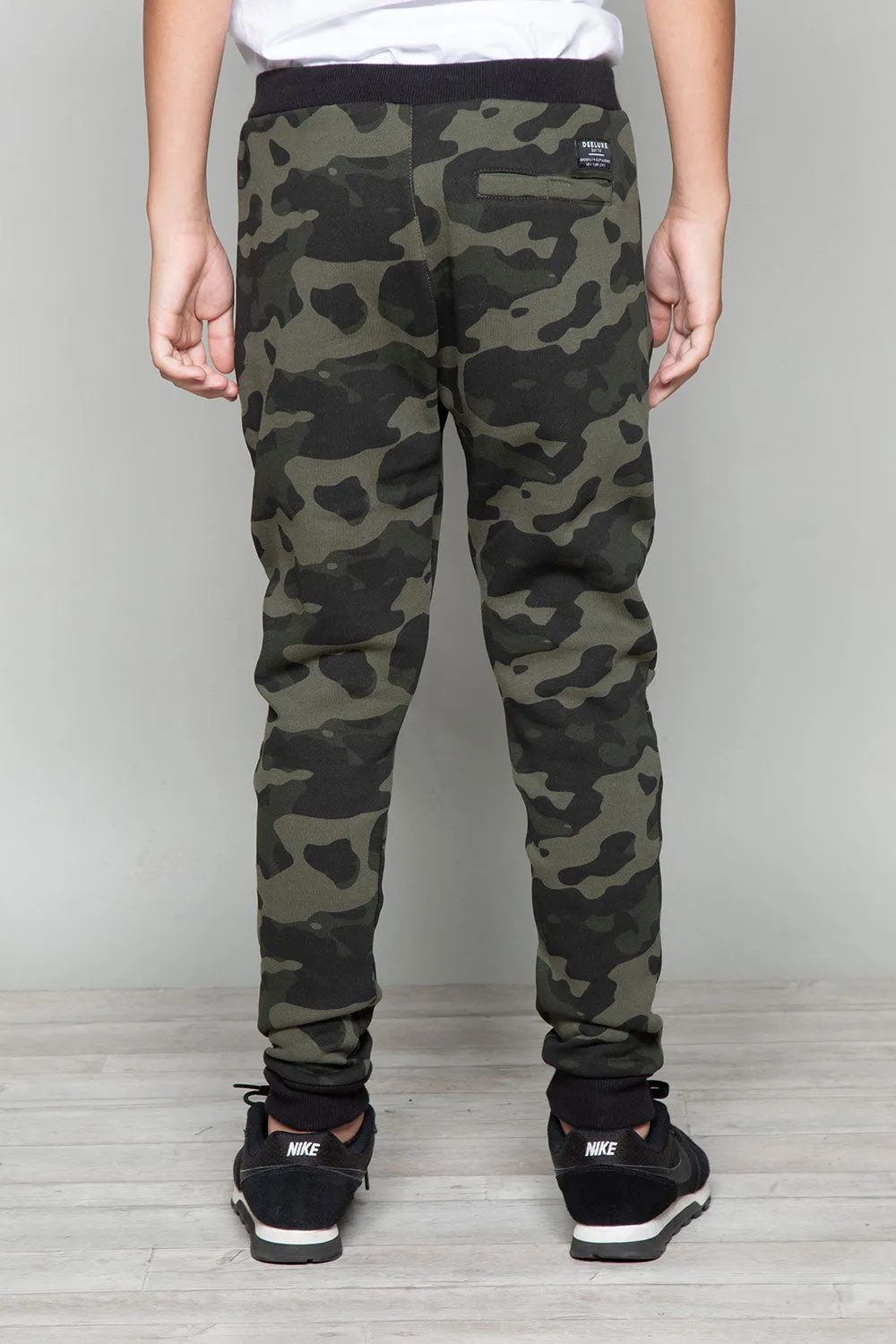 Camo Kaki Run Sweat Pants