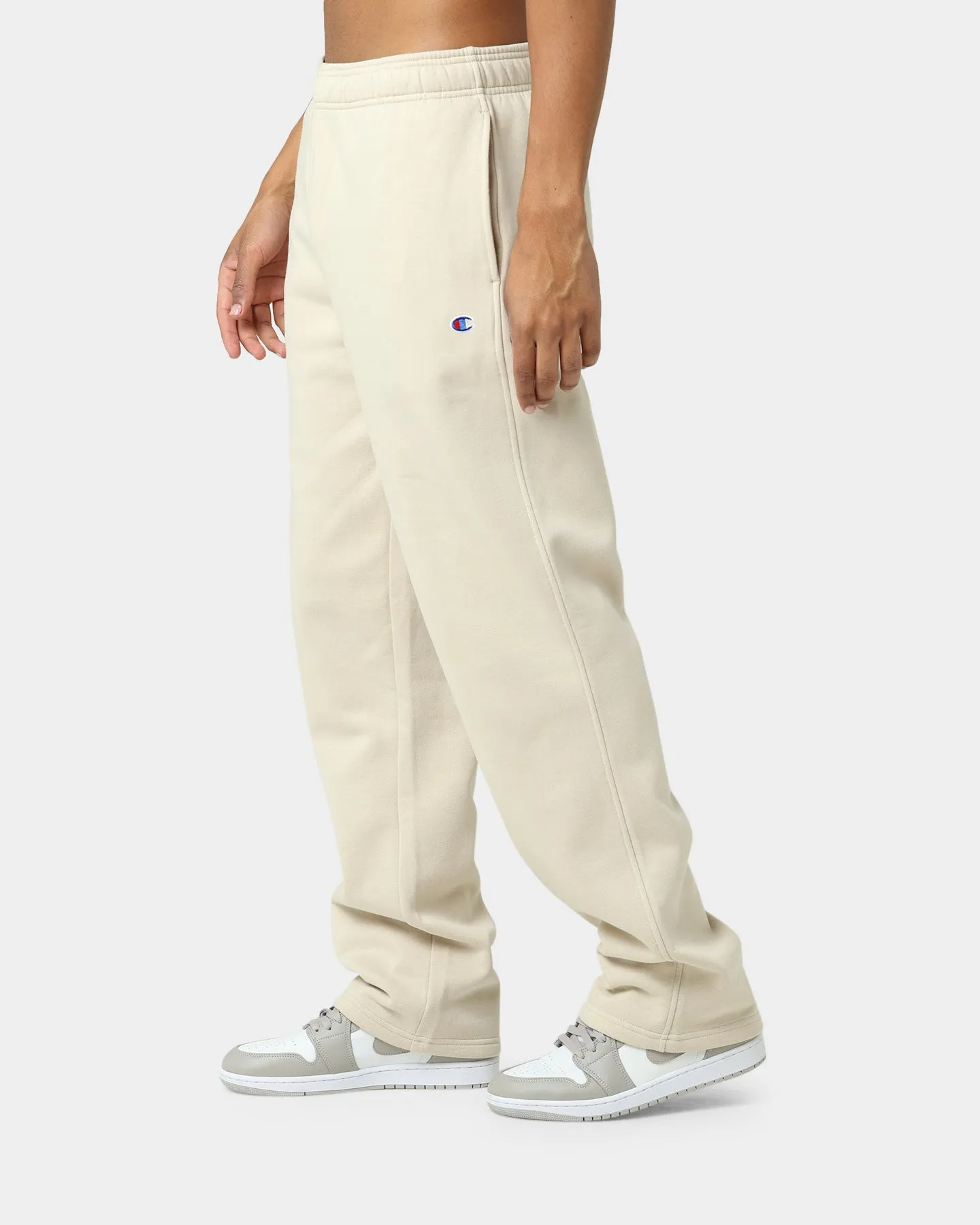 Champion Classic Fleece Puddle Pants Pebblestone