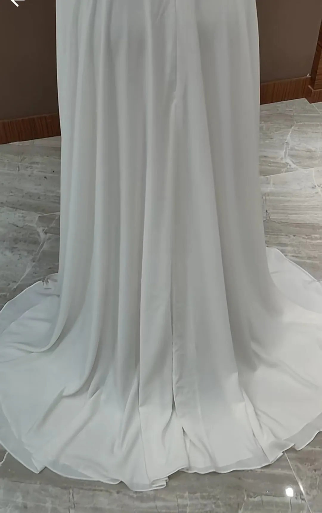 Chiffon High Low Wedding Skirt All Sizes/Colors