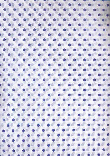 cotton organdy printed~6 new colours{dots} 44 inches