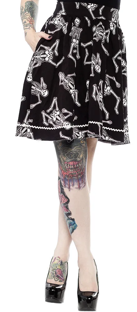 Dancing Skeleton Skirt