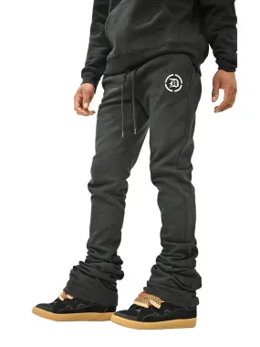 DOCTRINE STAKED PIRANHA JOGGER BLACK (DB0023)