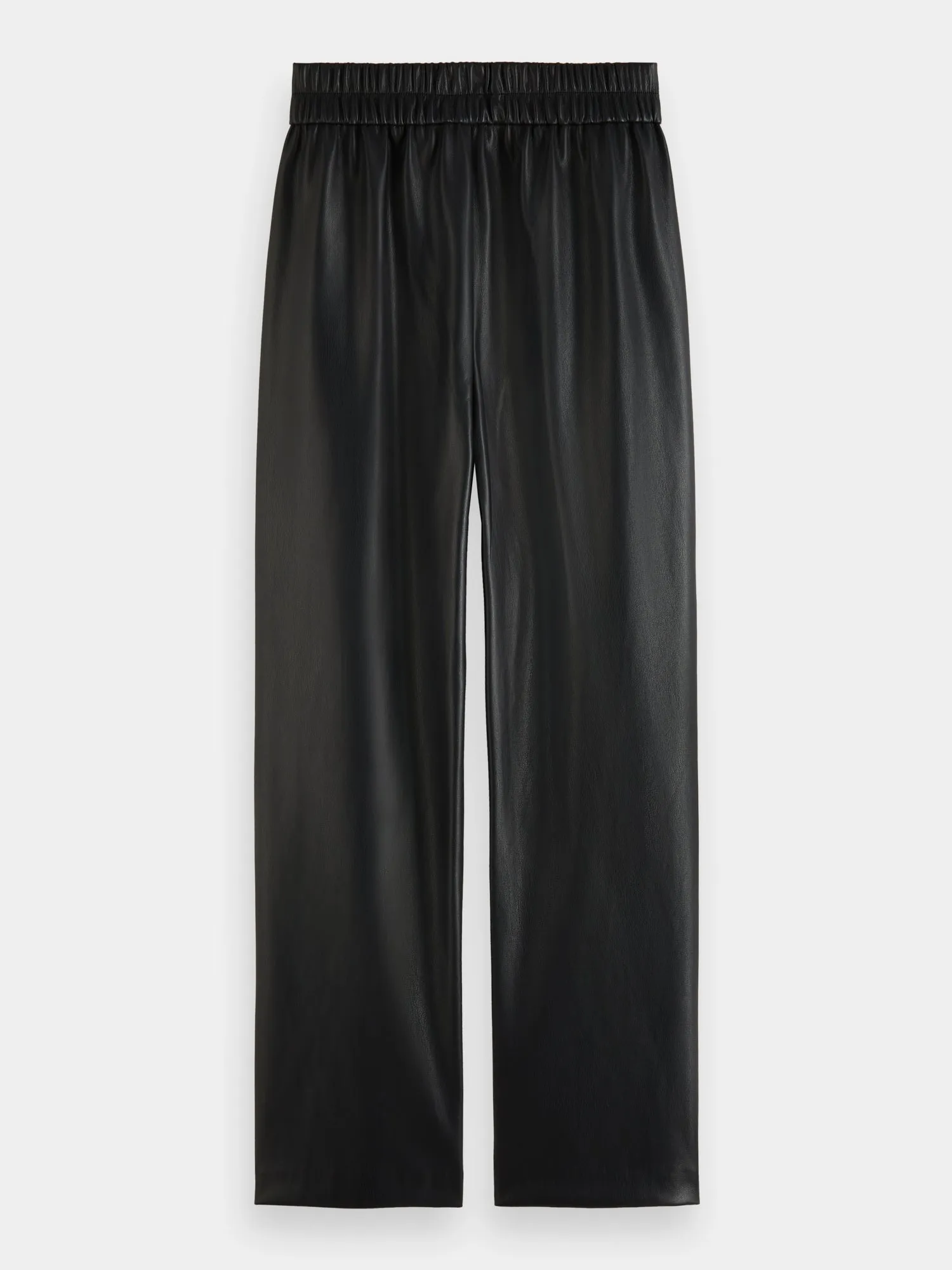 Estelle faux leather jogger pants