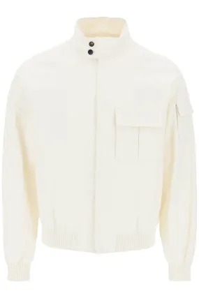 Ferragamo Linen Coated Blouson