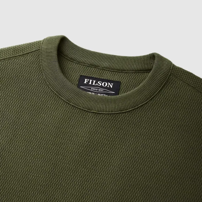 Filson Waffle Knit Crewneck