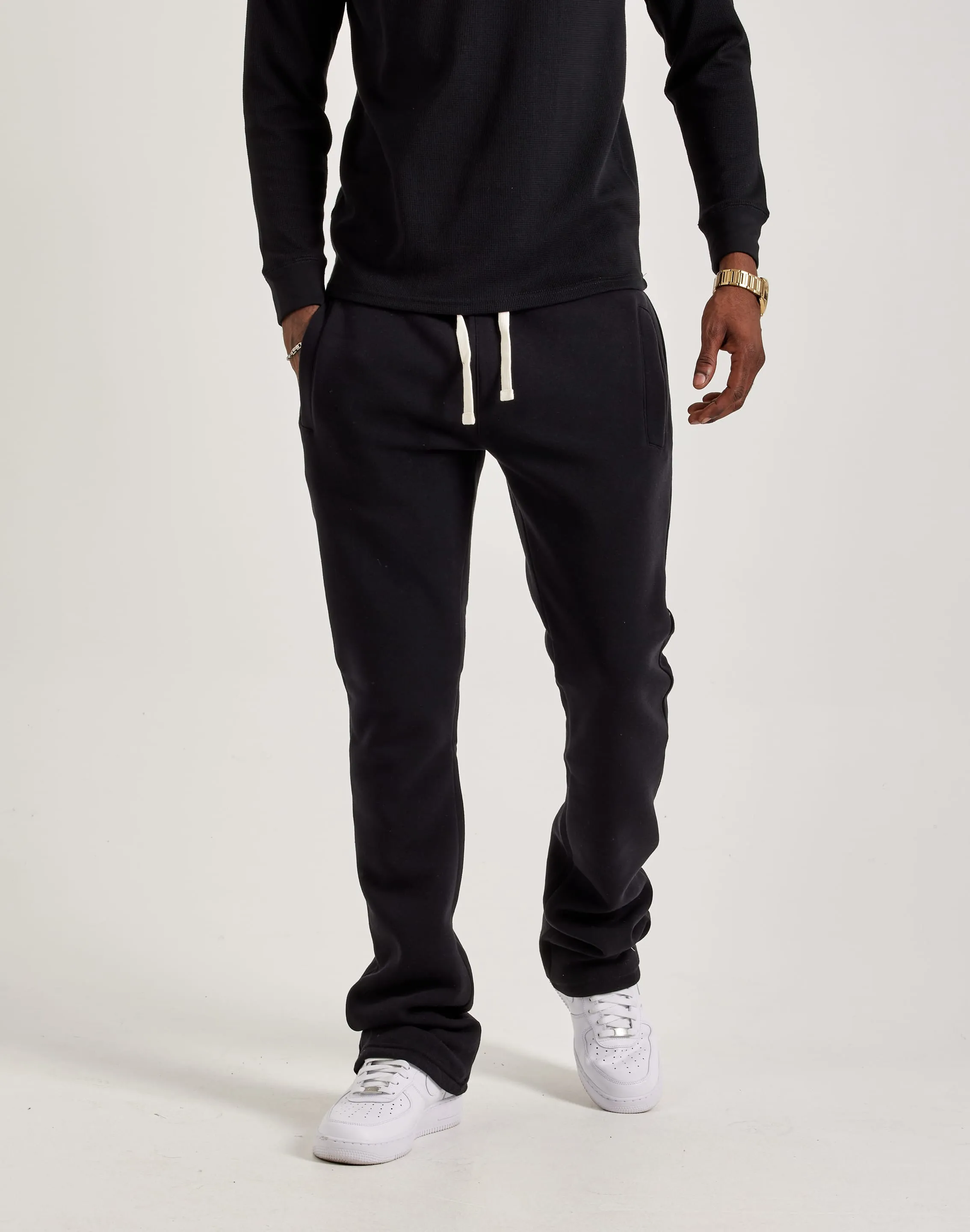 I Fe Apparel Stacked Fleece Pants