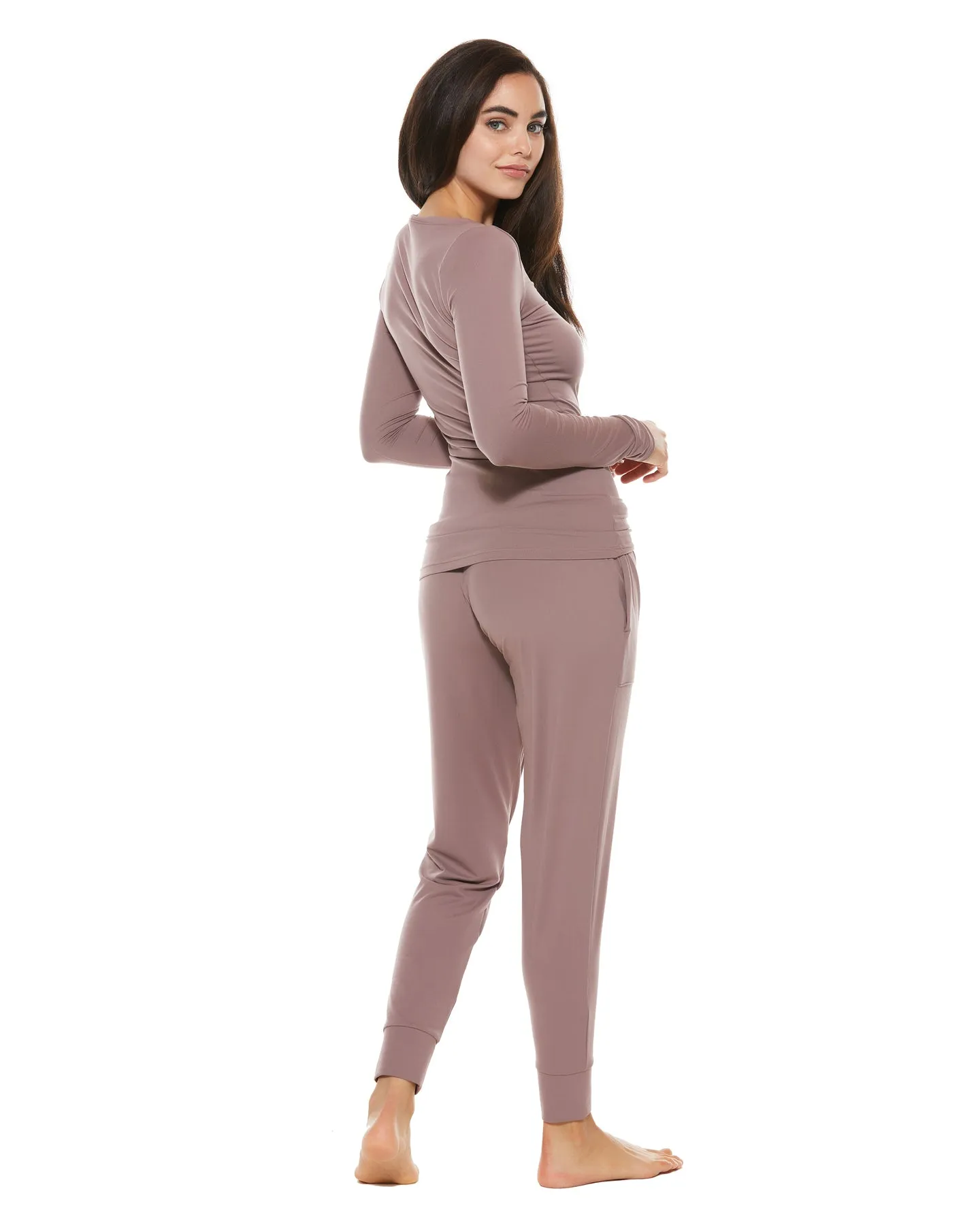 Jogger Pants Mauve