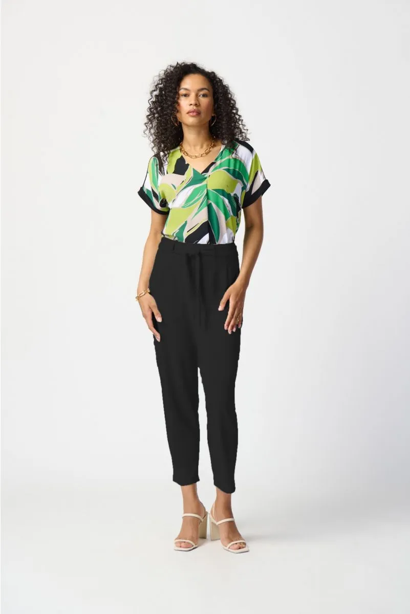 Joseph Ribkoff Belted Pull On Jogger Pants 241226