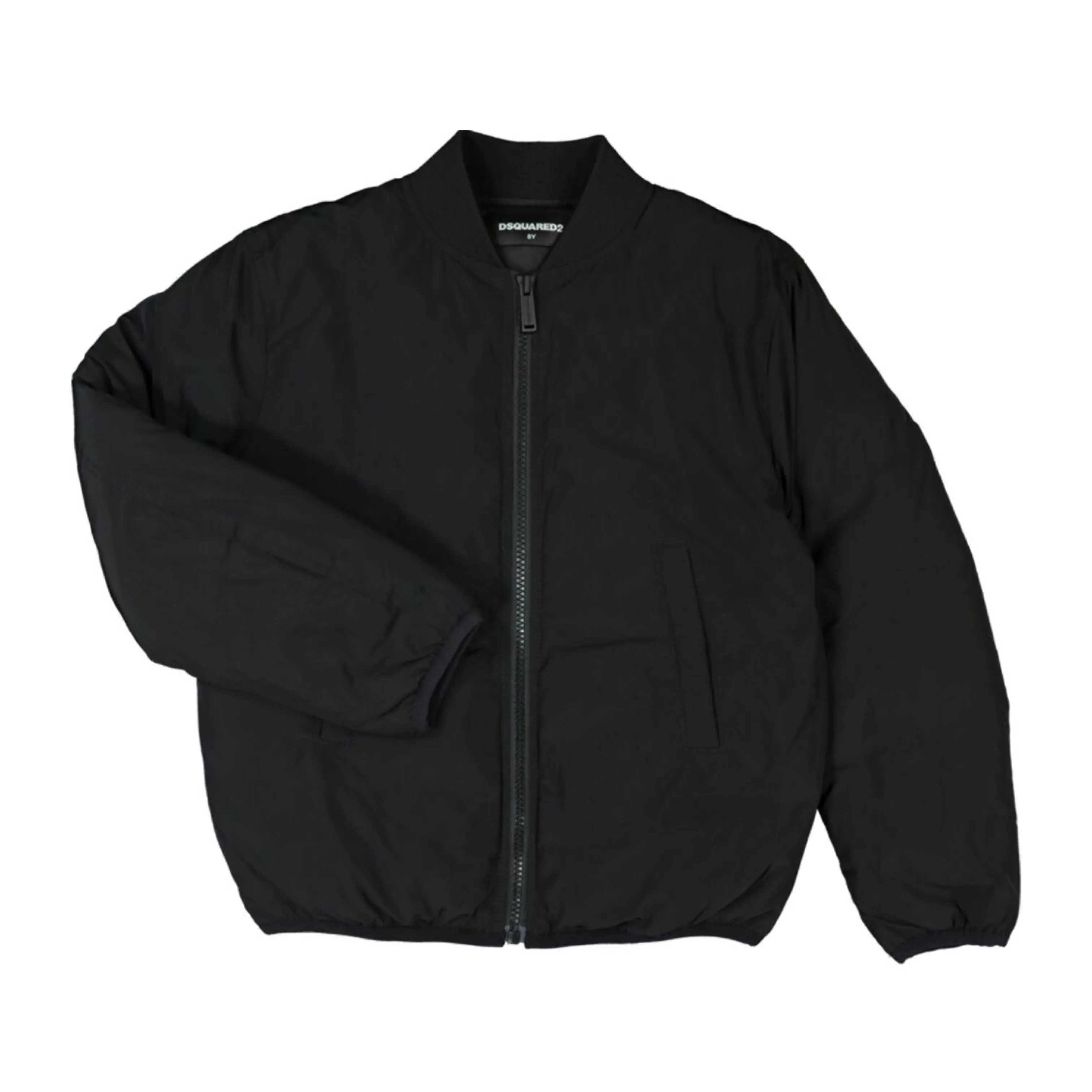 Kids DSQUARED2 Black ICON Bomber