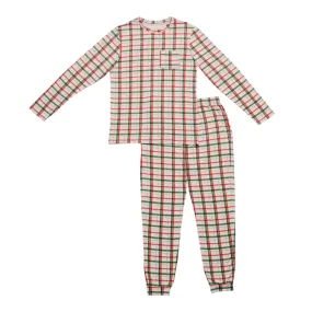 Kyte Men's Jogger Set in Hunter Plaid