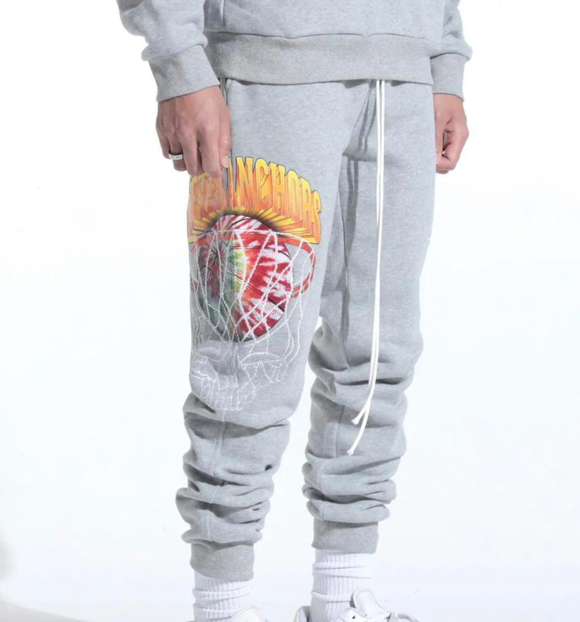 Lifted Anchors Barcelona Sweat Pants (Grey)