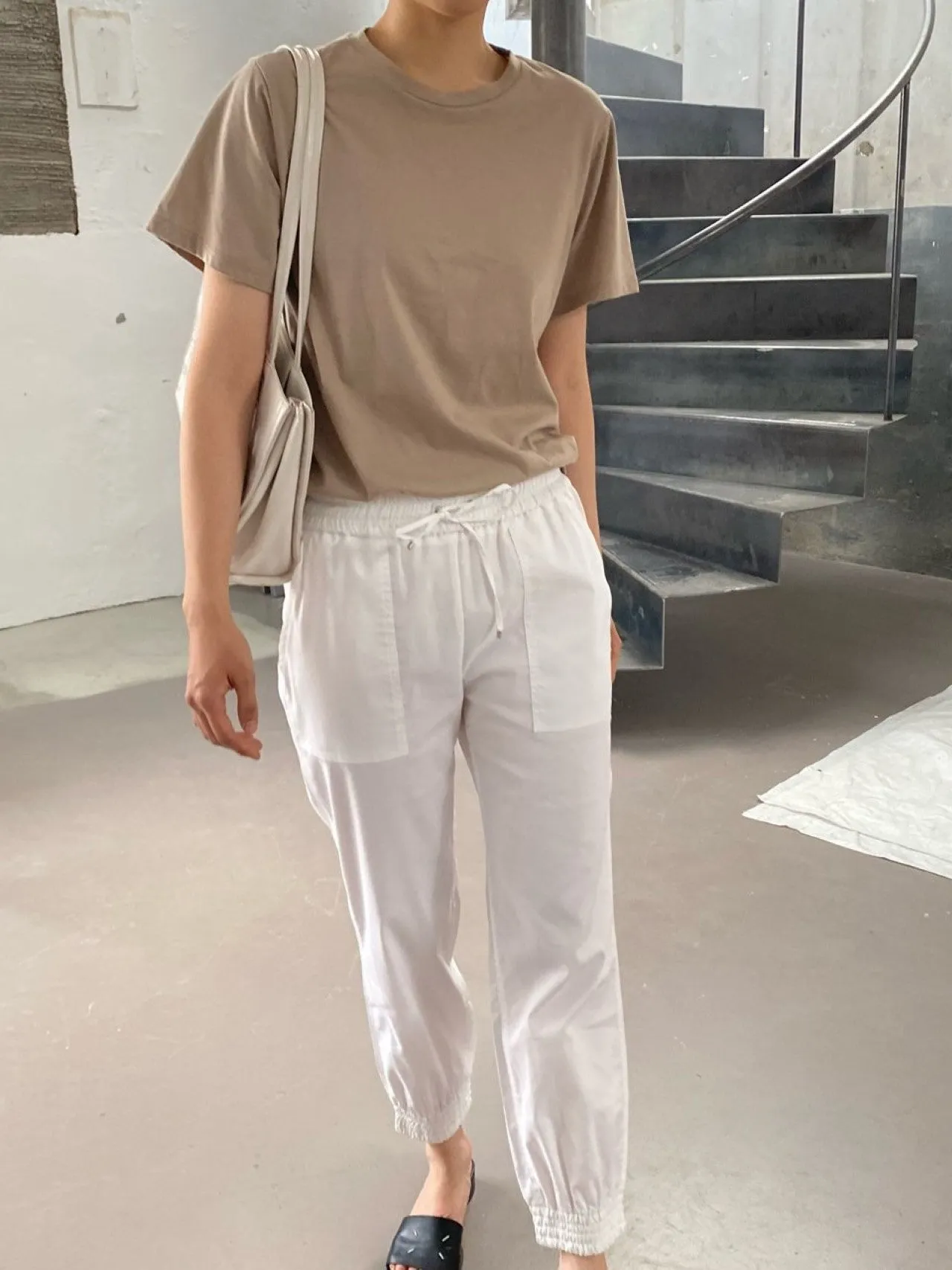 LINEN JOGGER PANTS