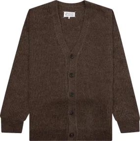 Maison Margiela Button Up Long-Sleeve Cardigan 'Walnut', tan