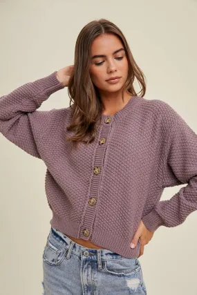 Marigold Textured Cardigan