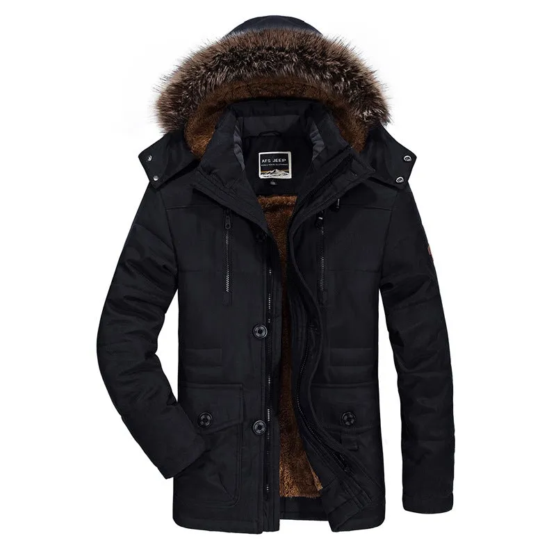 Men's Sherpa Lined Jacket All Weather Coats