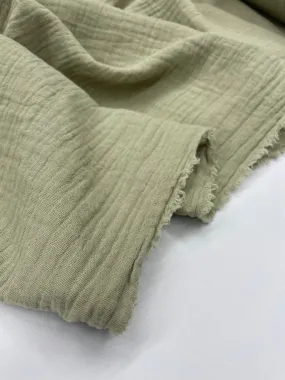 Muslin - khaki Olive