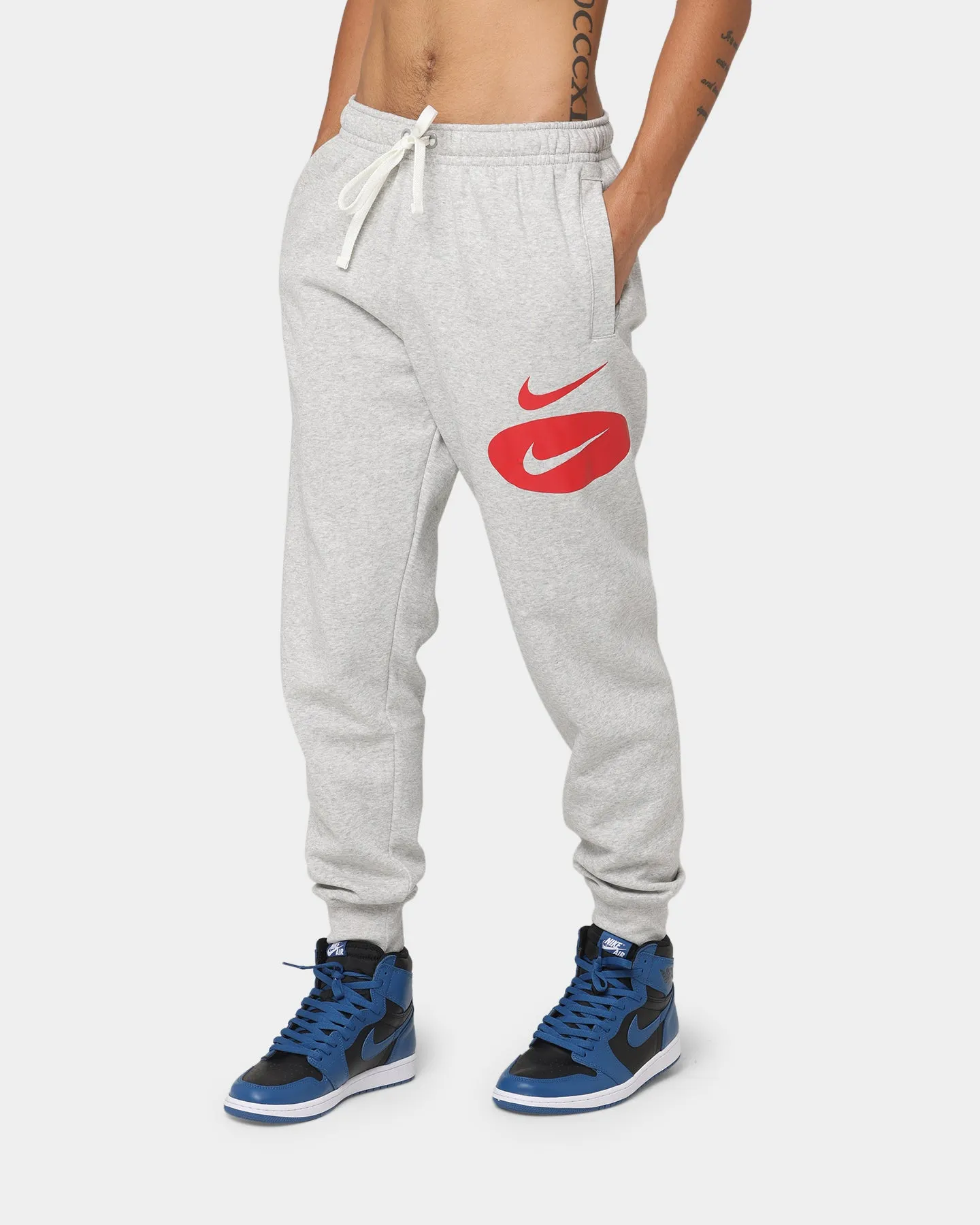 Nike Nike Sportswear Swoosh League Fleece Pants Grey Heather