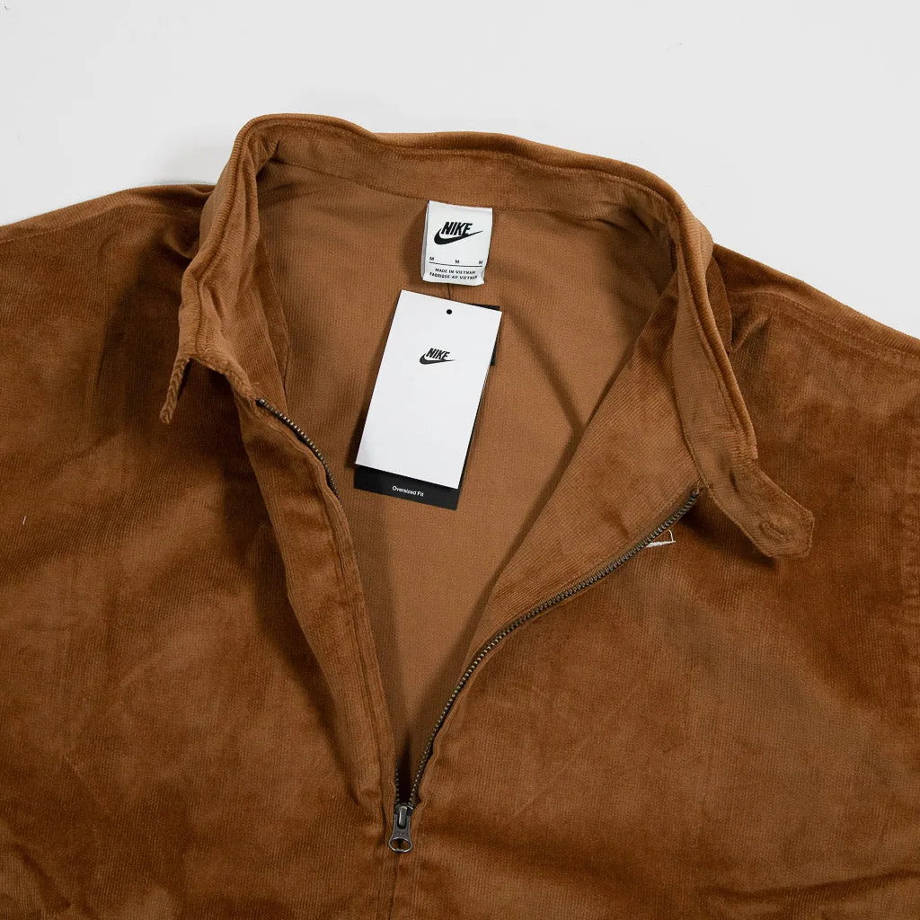 Nike SB - Harrington Corduroy Skate Jacket - Ale Brown / White