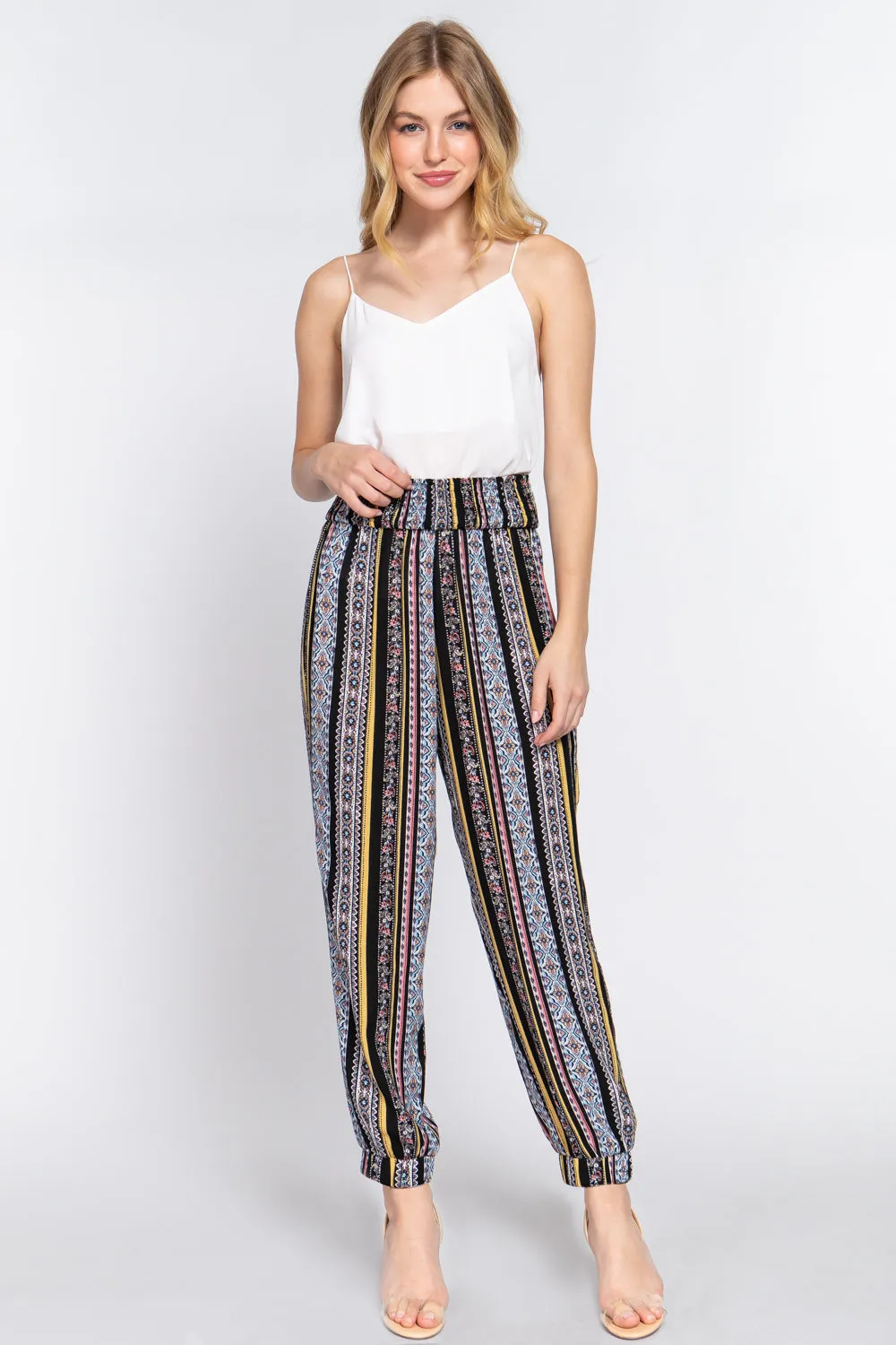 Printed Jogger Pants - 2 styles - Ships from The US