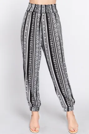 Printed Jogger Pants - 2 styles - Ships from The US