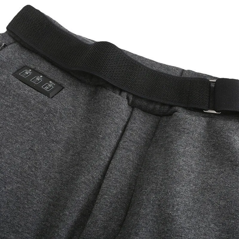 Rechargeable Heated Fleece Pants - Winter Anti-Cold Gear for Men