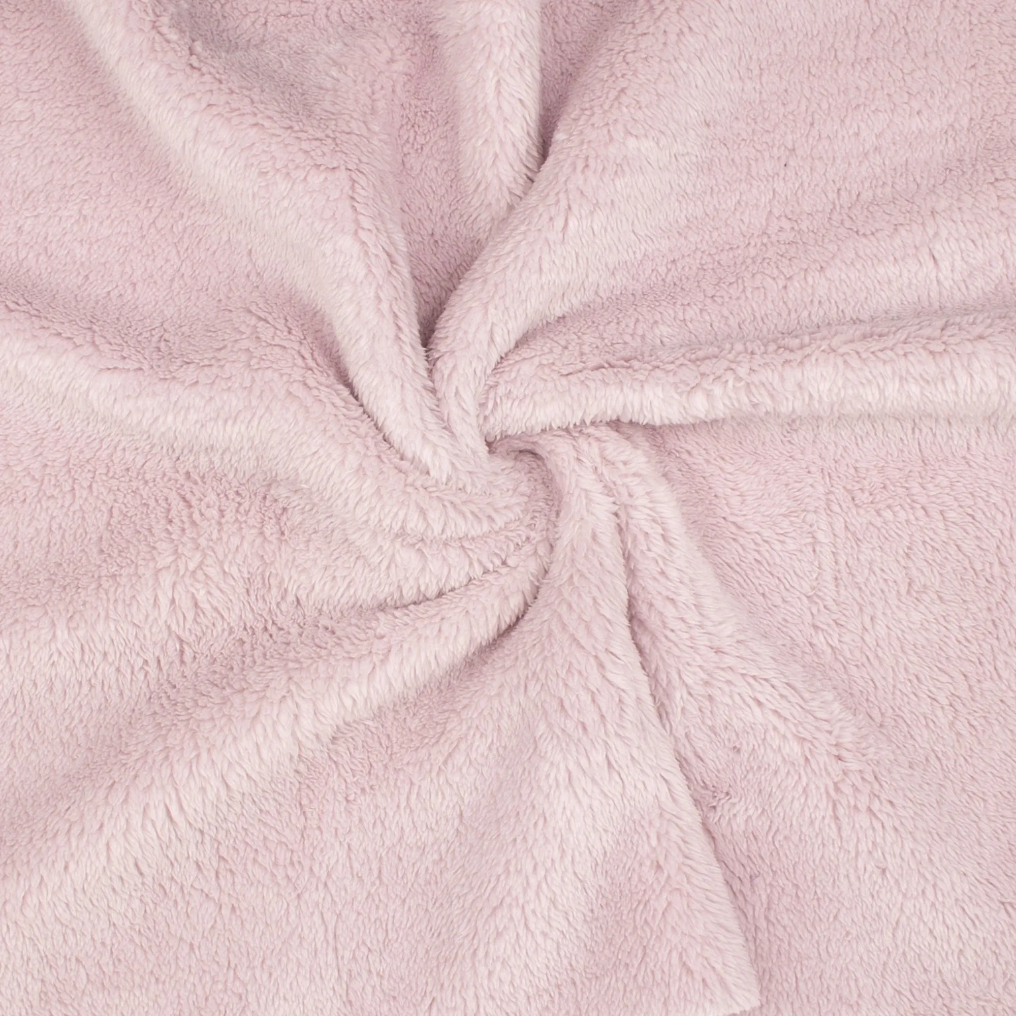 Solid Sherpa Fleece - CUDDLE - 014 - Blush