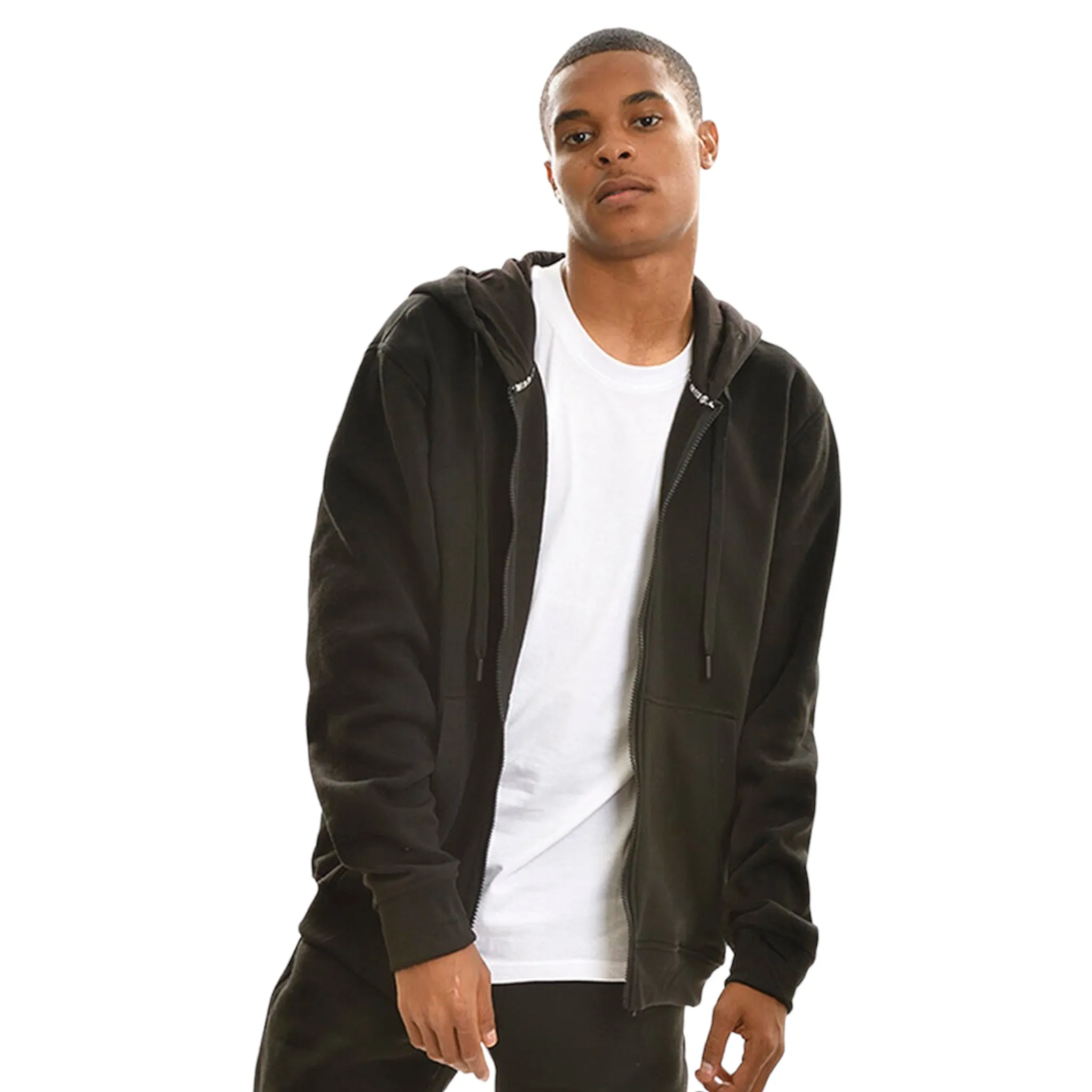 SWITCH: Solid Zip Down Fleece Jogger Set