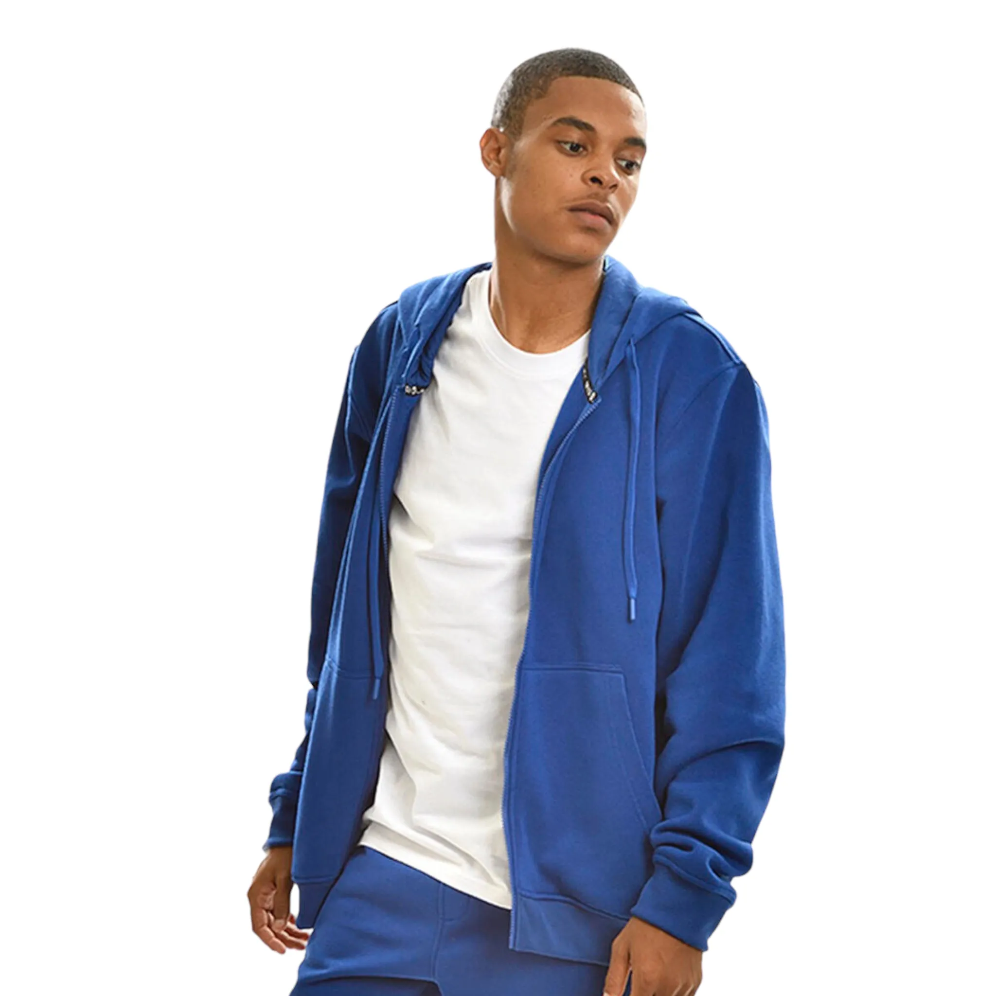 SWITCH: Solid Zip Down Fleece Jogger Set