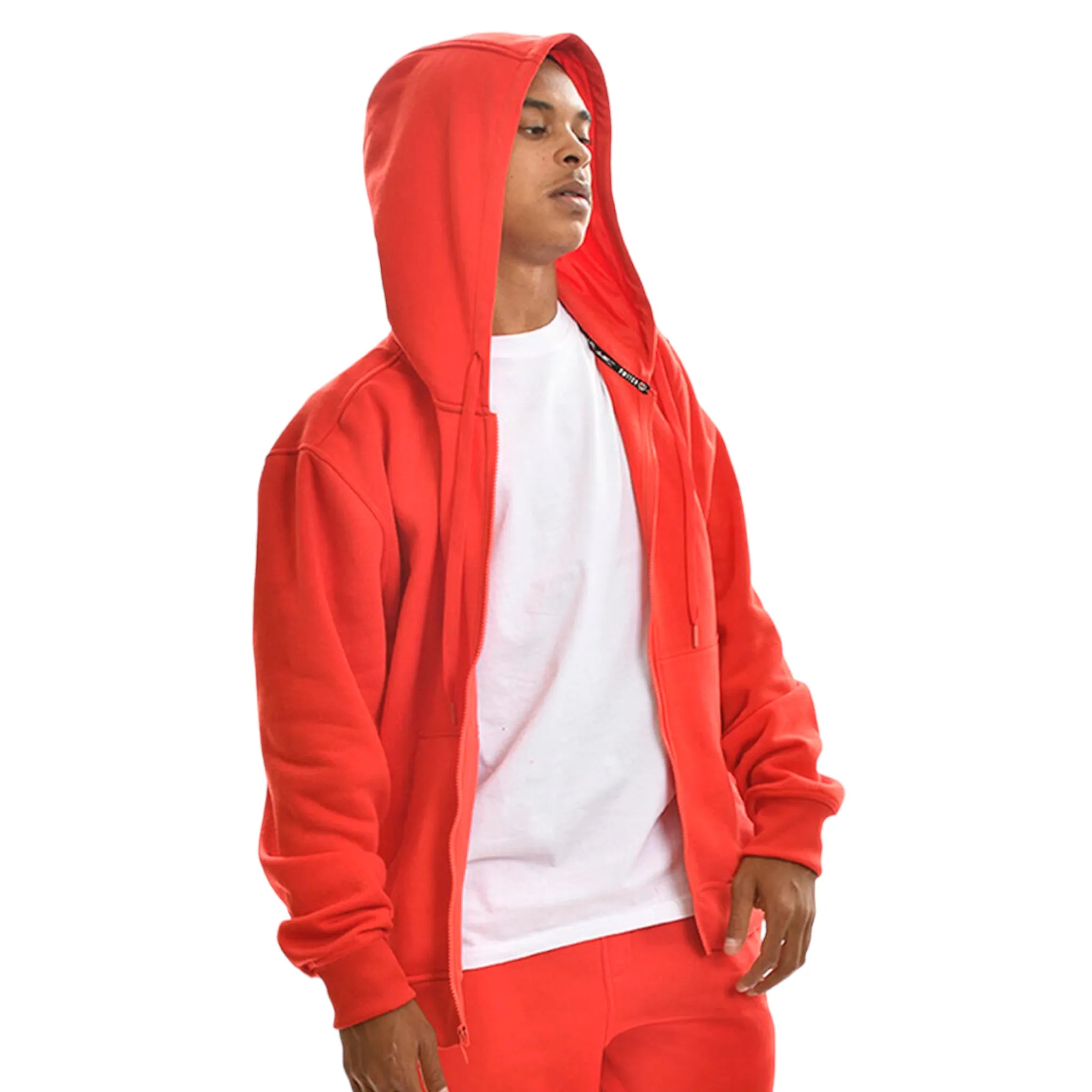 SWITCH: Solid Zip Down Fleece Jogger Set