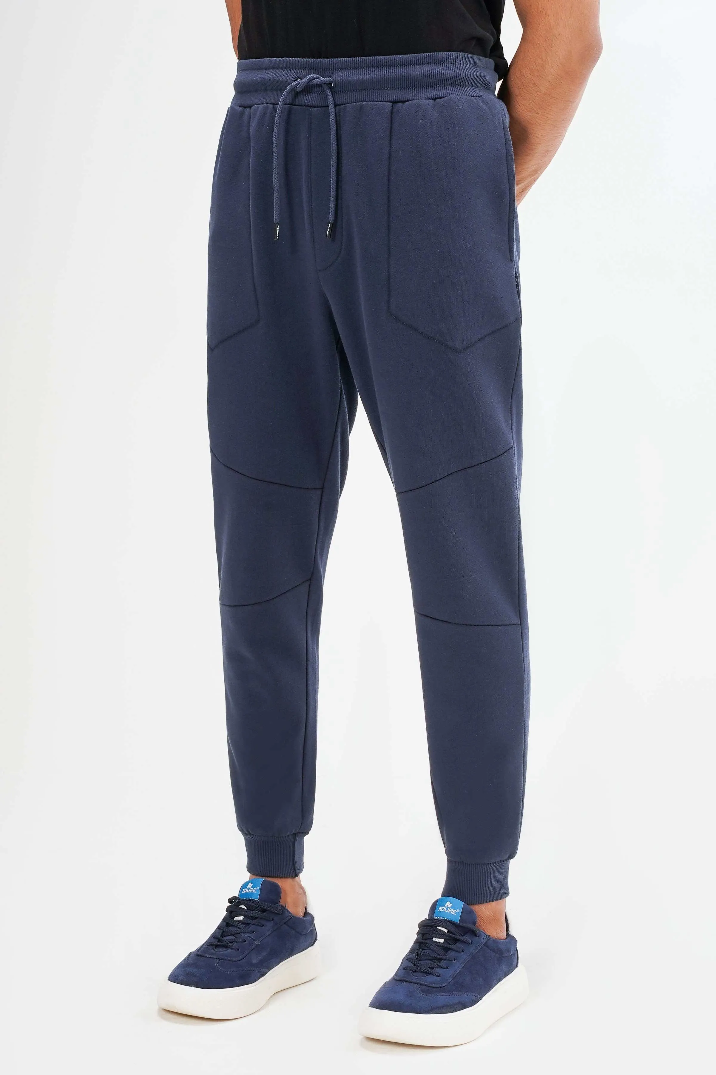 TERRY FLEECE JOGGER TROUSER NAVY