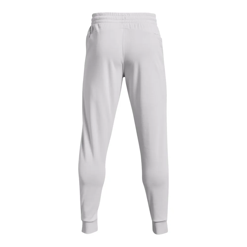 UNDER ARMOUR RIVAL FLEECE HALO GREY JOGGER PANTS