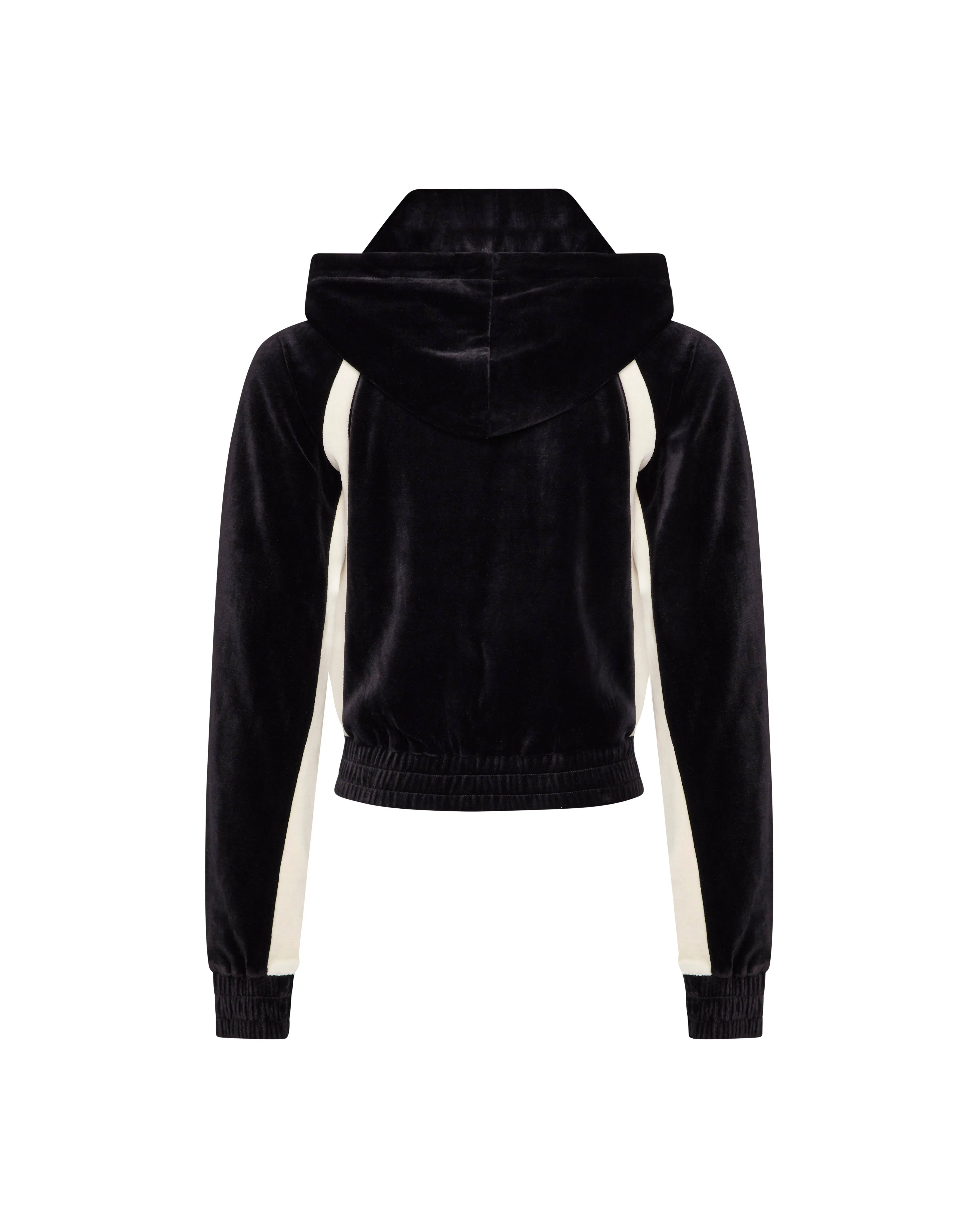 Women's Irongate Arch Velour Tracksuit - Black