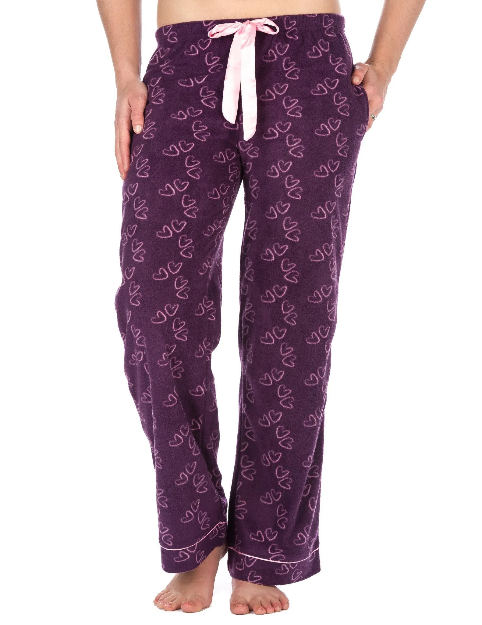 Womens Microfleece Lounge/Sleep Pants