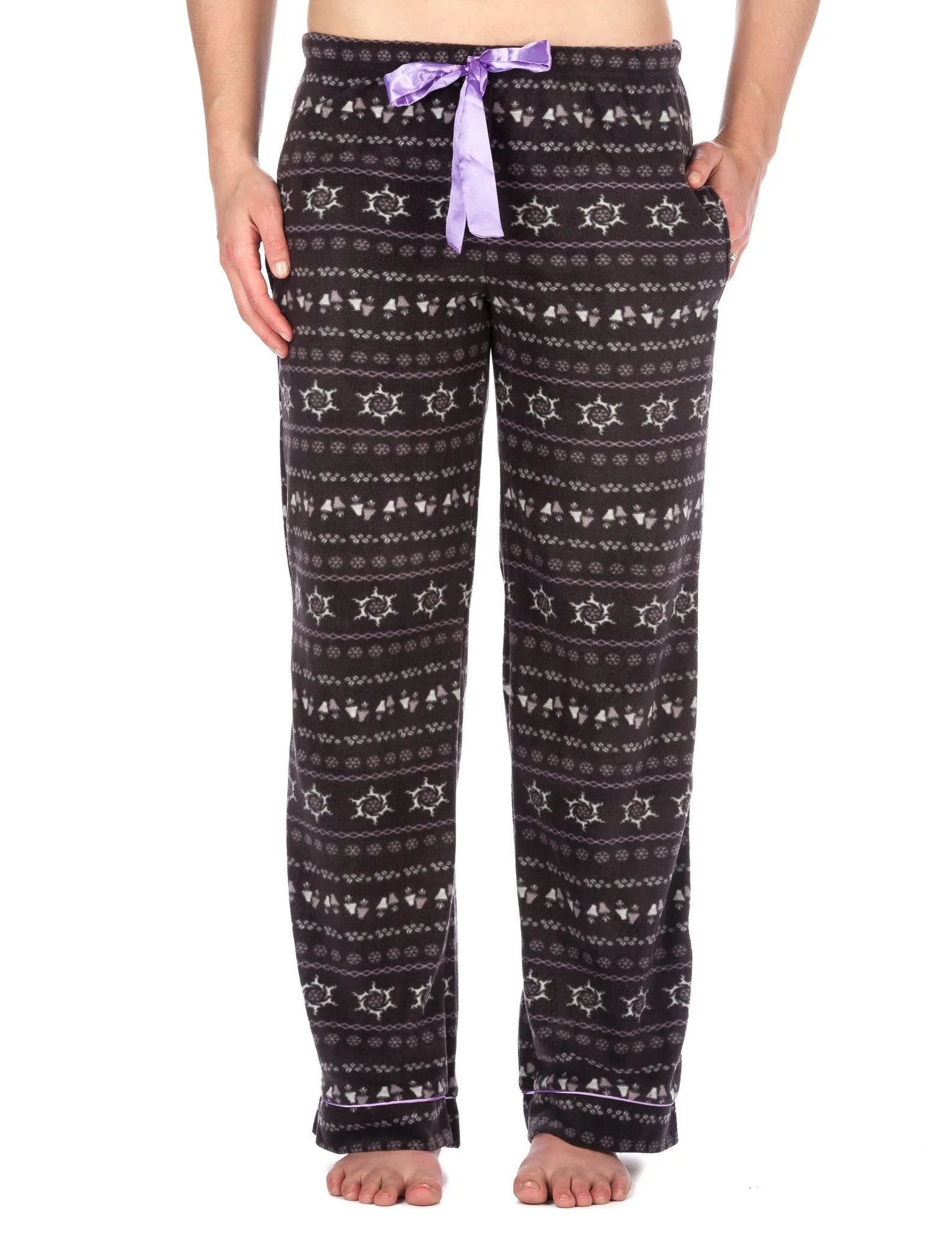 Womens Microfleece Lounge/Sleep Pants