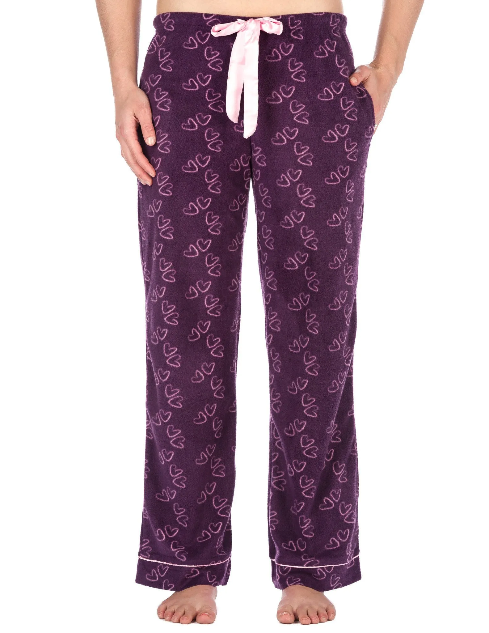 Womens Microfleece Lounge/Sleep Pants