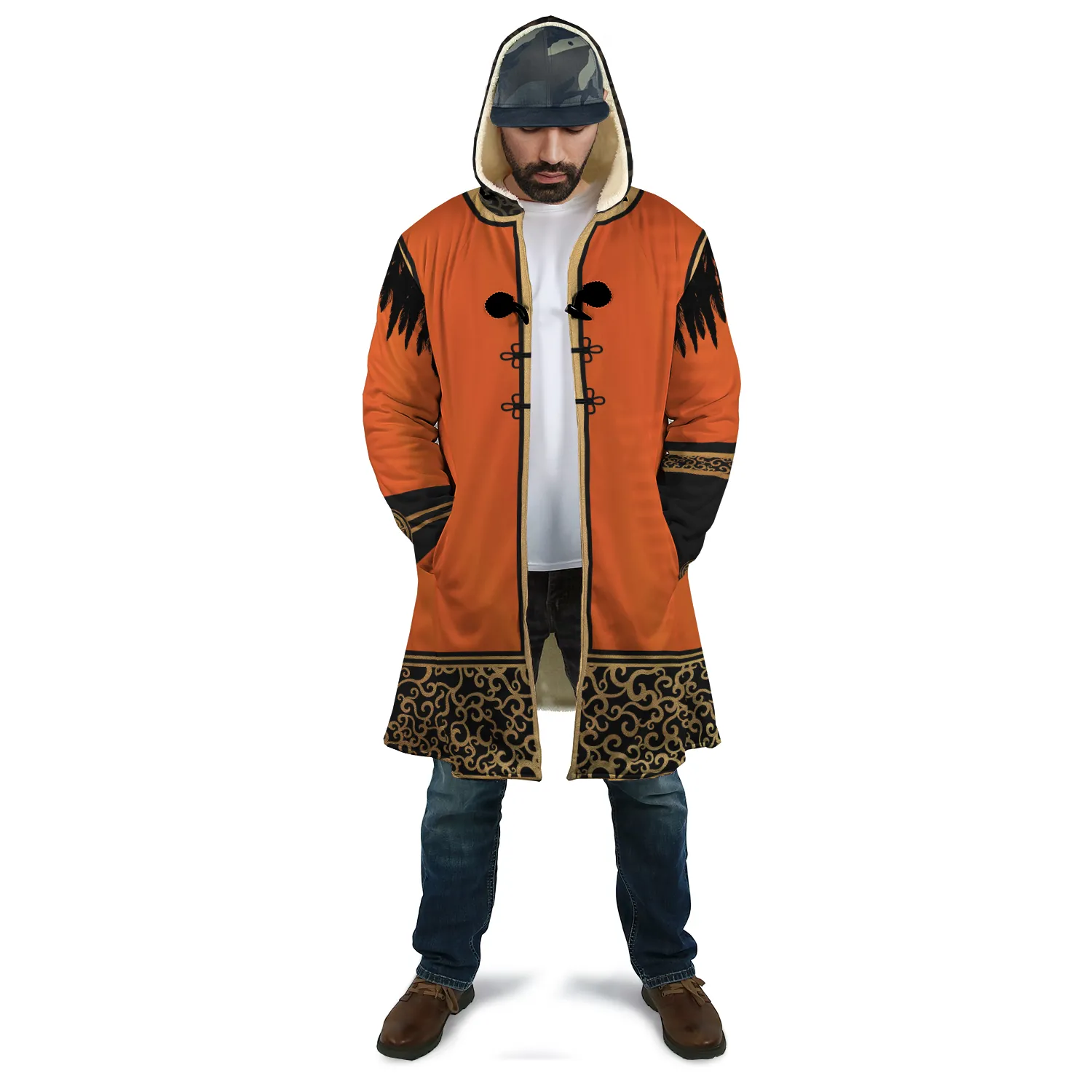 Xiaoyu PHOENIX Hooded Coat - 1P with bag